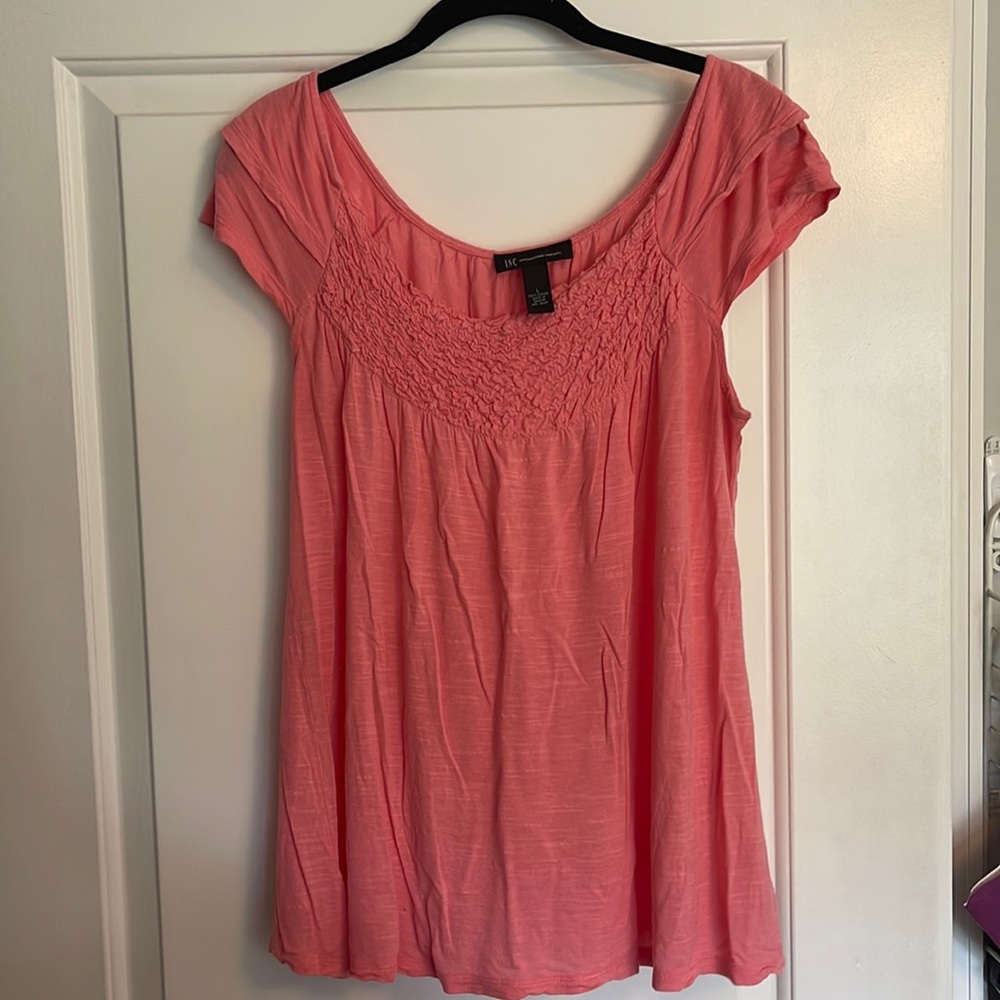 INC sleeveless blouse